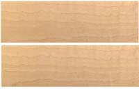 Curly maple knife handle scales,
two scales
3/8" x 1-1/2" x 5"